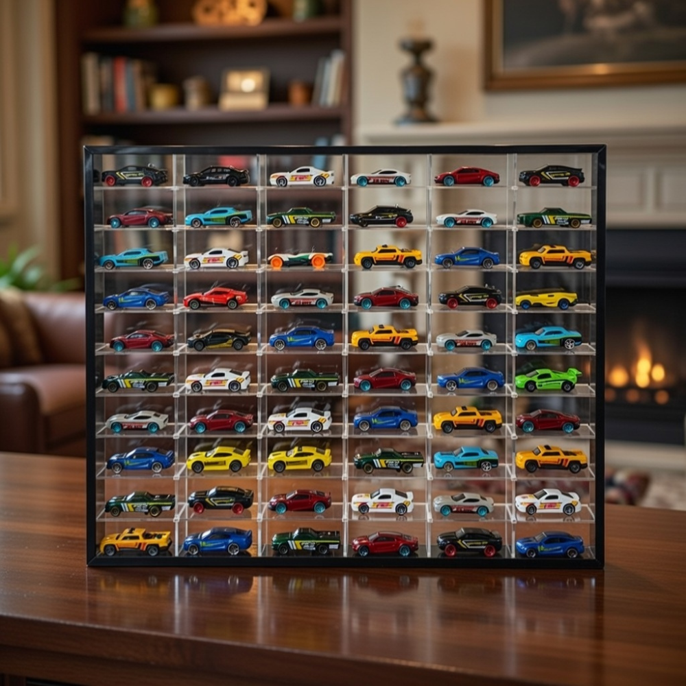 60-Car Hot Wheels Display Case 60-Car Hot Wheels Display Case