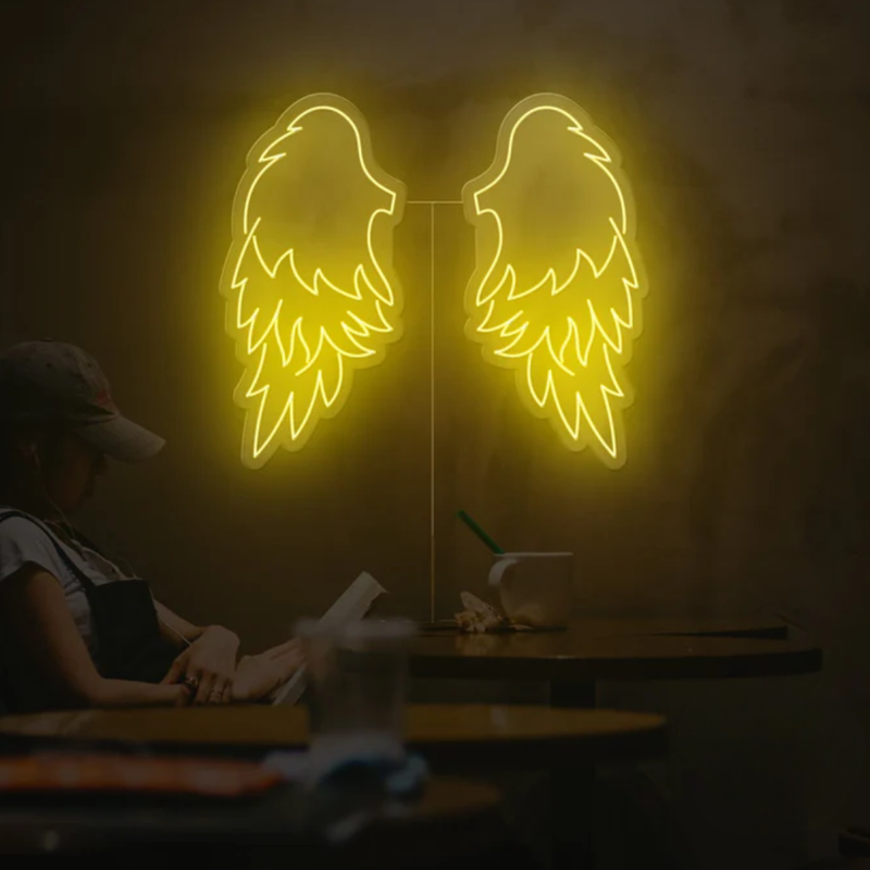 Angel Wings Neon Sign
