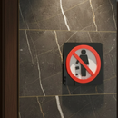 Do Not Litter - Layered 3D Prohibition Sign