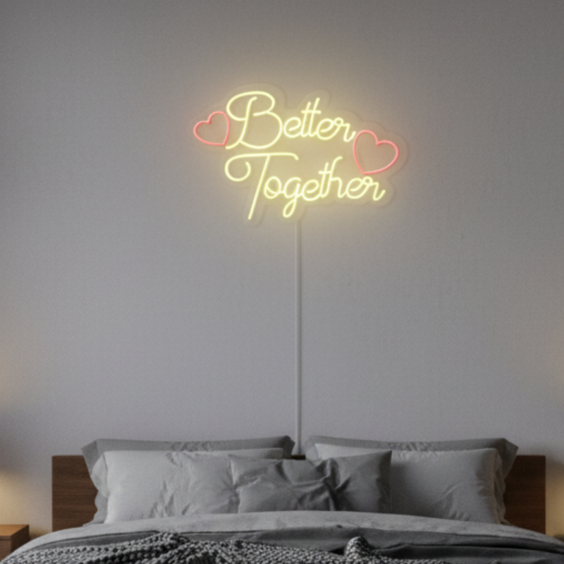 Better Together Neon Sign
