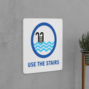 Use the Stairs Sign