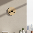 Sharp Stache Birch Clock
