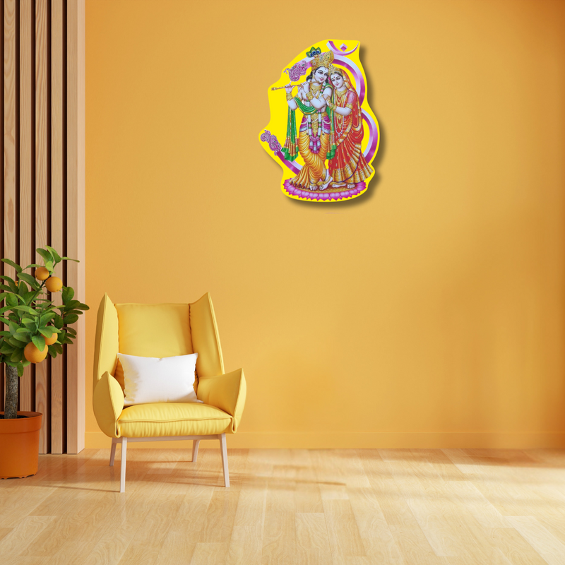 Radha Krishna Decorative Wall Hanging