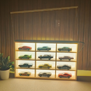 🔥Exclusive Drop Wooden LED  Hot Wheels Organizer Don't Miss Out