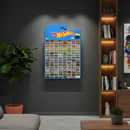 Hot Wheels Mega Display Rack – 78 Car Wall Organizer