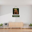 Hanuman Gayatri Mantra Wall Hanging - ICraft asia