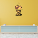 Main Aur Aalsi? – Lazy Pup Humour Wall Hanging - ICraft asia