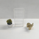 Premium Transparent Acrylic 5-Compartment Storage Box - ICraft asia