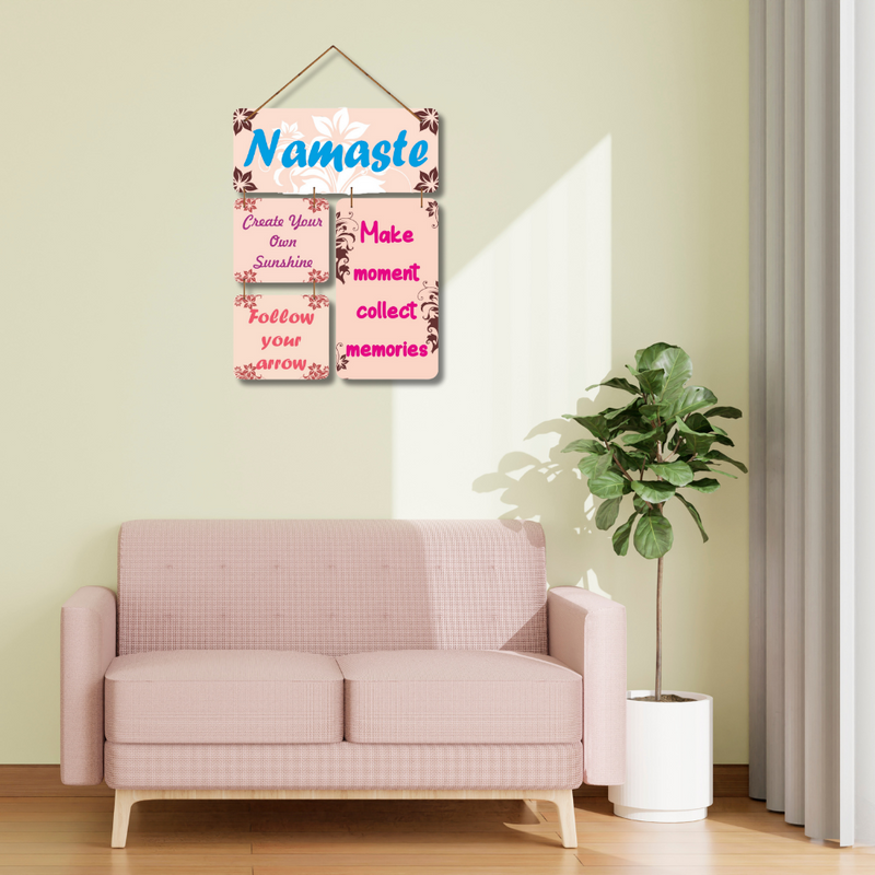 "Namaste Vibes"   Wall Hanging
