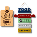 Food & Love Wall Hanging Set