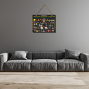 Shri Chaitragouri Prasad Wall Hanging - ICraft asia