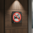 Non-Smoking Room - Layered 3D Prohibition Sign
