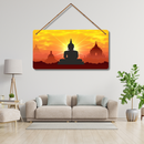 Buddha Wooden Wall Hanging - ICraft asia