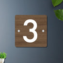Futura (Contemporary Wood) - House Number/Name Sign - ICraft asia