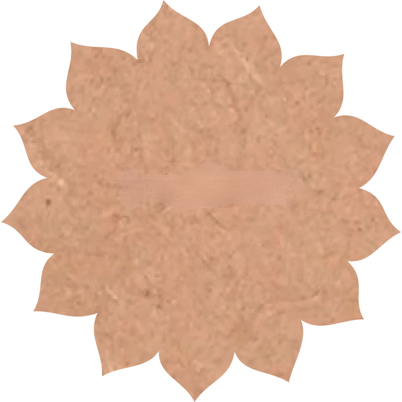 Sunflower MDF Cutout