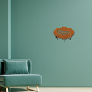 Vintage Wooden Key Holder