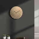 Tessellate Birch Clock
