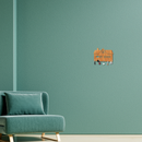 I Love My Home Wooden Key Holder