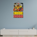 Ekvira Mata Mantra Wooden Wall Hanging