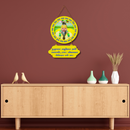 Radha Naam Spiritual Wall Hanging