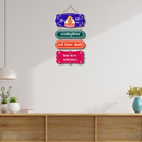Om Bhur Bhuva Swaha Gaytri Mantra Wal Hanging