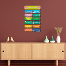 Colorful Months of the Year Educational Wall Hanging