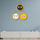 Jagannath, Balabhadra, Subhadra Face Wall Hanging