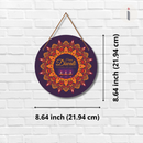 Happy Diwali Festival of Lights Wooden Wall Hanging