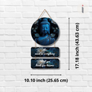 Buddha Wisdom Quote Wooden Wall Hanging