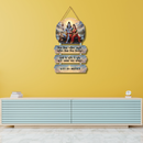 Lord Shiva & Maa Parvati Blessings Wall Hanging