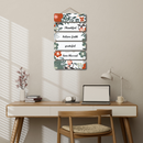 Thankful, Believe, Faith, Grateful, Love, and Blessed Wooden Wall Hanging