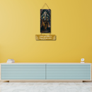 Gajananam BhutaRajadhiPam Cha Mantra Wooden Wall Hanging
