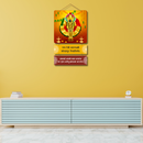 Jai Devi Mahalakshmi, Kolhapur Nivasini Wooden Wall Hanging