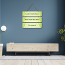 Make Your Own Luck Wall Hanging