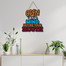 Open Your Mind Before Your Mouth Wall Hanging