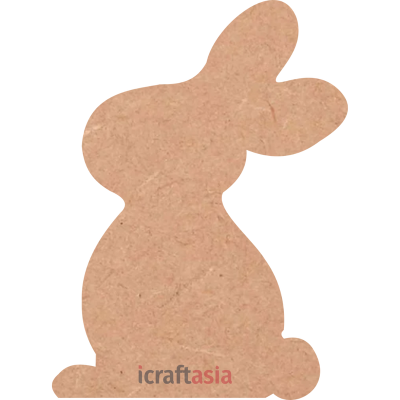 MDF Bunny Rabbit Cutout