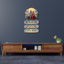 Lord Shiva & Maa Parvati Blessings Wall Hanging