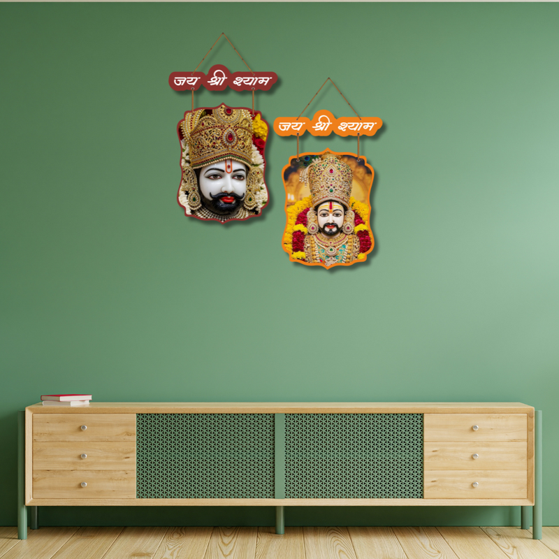 Jai Shri Shyam Devotional Wall Hanging