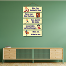 One, Two, Buckle My Shoe Wall Hanging