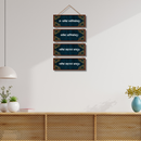 Om Sarveshaam Svastir Bhavatu Wall Hanging