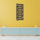 Navdurg Mantra Wooden Wall Hanging