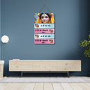 Radha Rani Wooden Wall Hanging