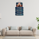 Gajananam Bhuta-radhyam Wooden Wall Hanging