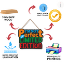 I’m not perfect, I’m limited edition Wall Hanging