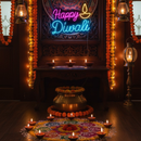 Happy Diwali Neon Light