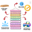 Inspirational Affirmation Wall Hanging