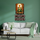Kalubai Devi Mantra Wooden Wall Hanging