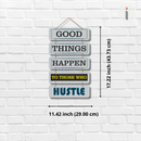 Hustle & Win Wall Hanging