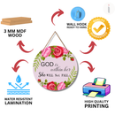 God Is Within Her Wall Hanging