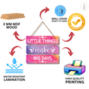 Little Things Make Wall Hanging